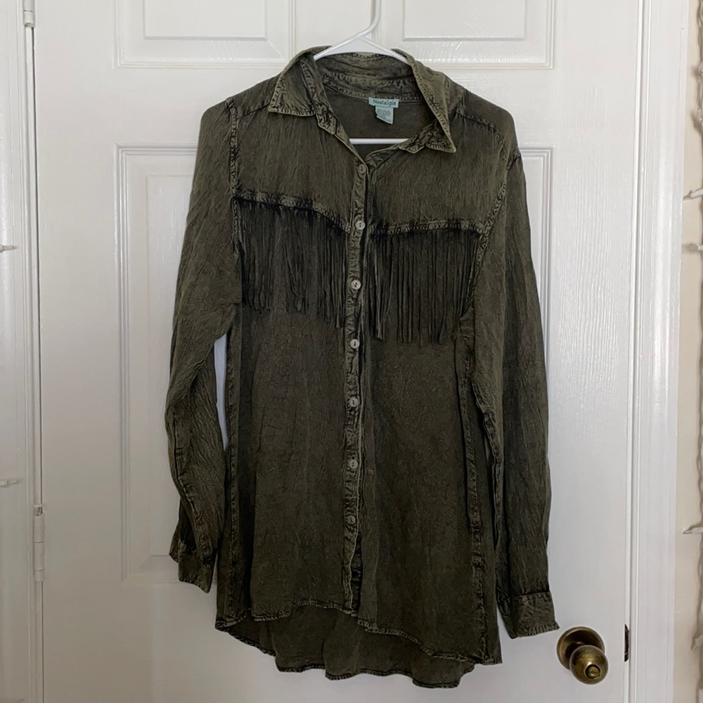 Vintage Fringe Top